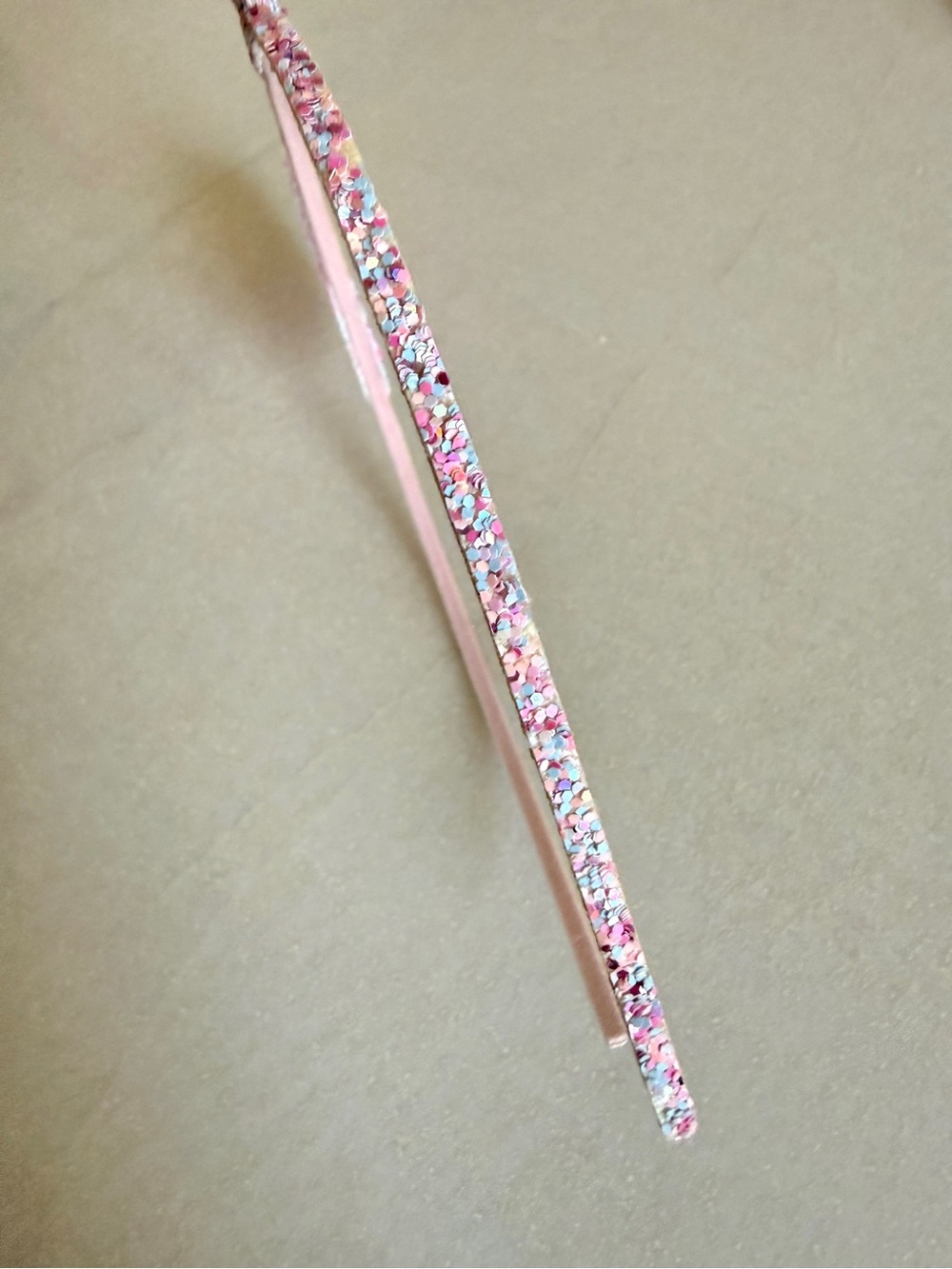 J.Crew Crewcuts Girls Glitter Bunny Ear Headband Pink Easter OS – 2 available - Picture 6 of 6